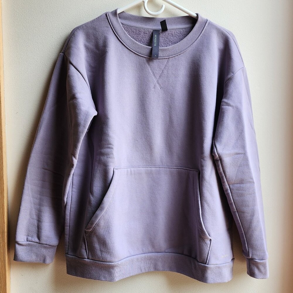 Mondetta Purple Kangaroo Pocket Sweatshirt Size Medium - Picture 6 of 16